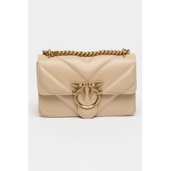Geanta crossbody mica cu bareta de lant Love One