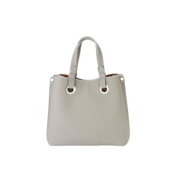 Geanta deschis medie din piele naturala 8916 129 deschis