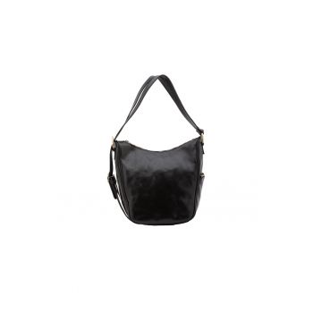 Geanta hobo de piele