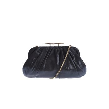 Geanta plic neagra -  Paris