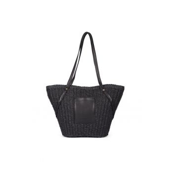 Geanta shopper cu aspect tesut Rialma