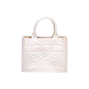 Geanta tote de piele ecologica cu logo