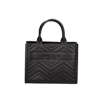 Geanta tote de piele ecologica cu logo