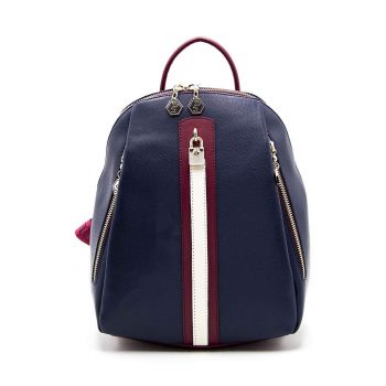 Rucsac din piele ecologica cu buzunare multiple