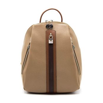 Rucsac din piele ecologica cu buzunare multiple