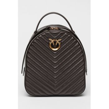 Rucsac din piele matlasat Love