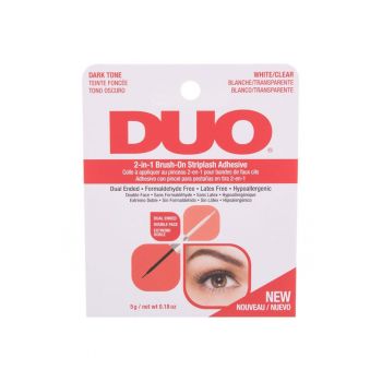 Adeziv 2-IN-1 Dark & Clear Duo pentru gene false