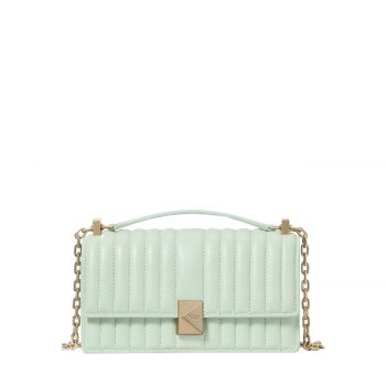 Deco quilted mini flap chain crossbody