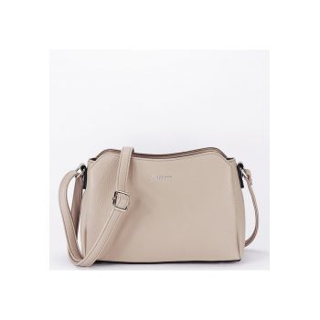 Geanta bej casual  F2516 M9 17687