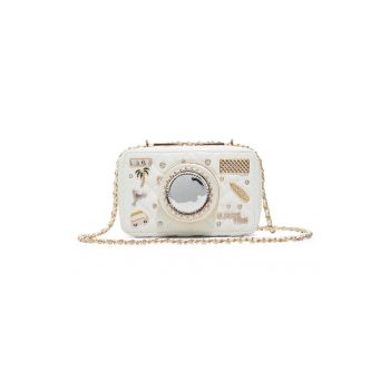 Geanta crossbody cu accesoriu oglinda aamy