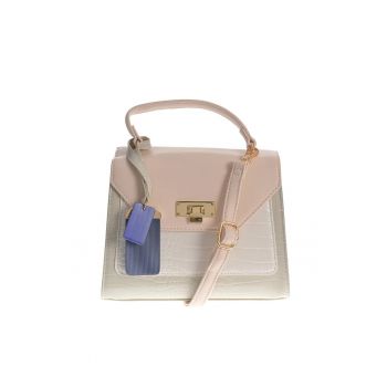 Geanta crossbody cu bareta detasabila
