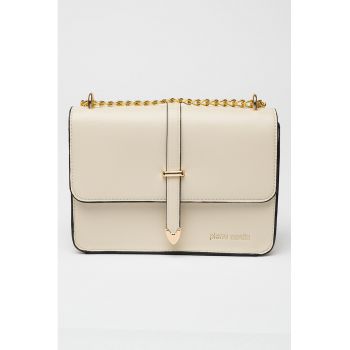 Geanta crossbody cu bareta din lant