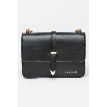 Geanta crossbody cu bareta din lant