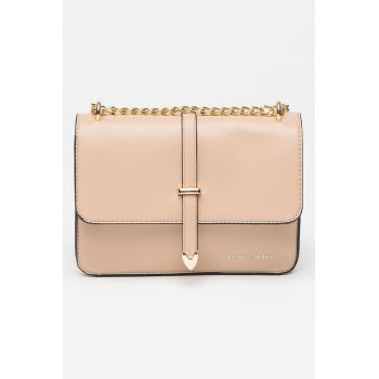 Geanta crossbody cu bareta din lant