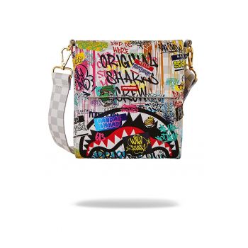 Geanta crossbody cu imprimeu grafic