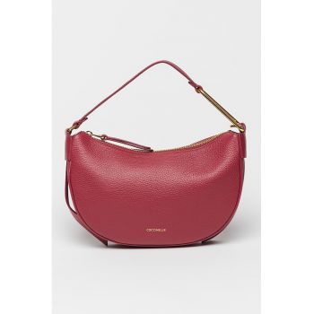 Geanta crossbody de piele cu aspect granulat Priscilla
