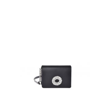Geanta crossbody de piele cu bareta ajustabila
