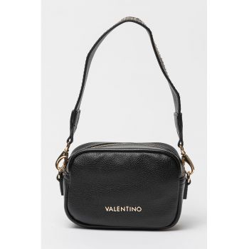Geanta crossbody de piele ecologica cu logo