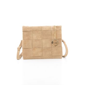 Geanta crossbody de piele intoarsa Empoli