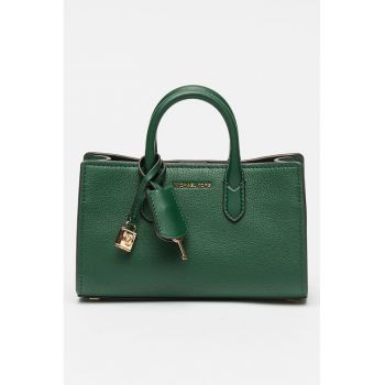 Geanta crossbody din piele cu aspect granulat Scarlett