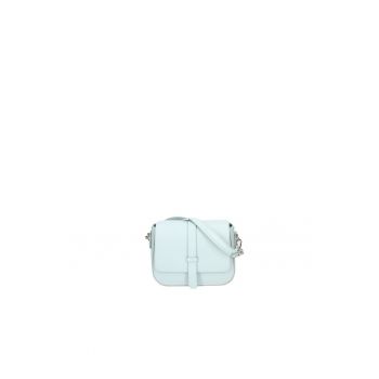 Geanta crossbody din piele cu clapa