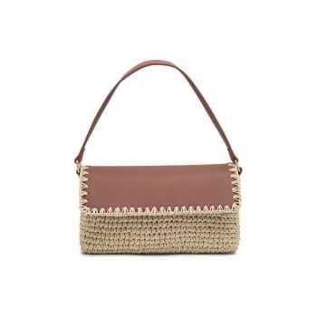 Geanta dama -  590486 - Plastic/Paie - Maro - One Size INTL