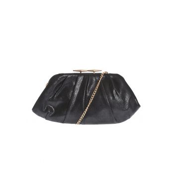 Geanta plic neagra -  Paris