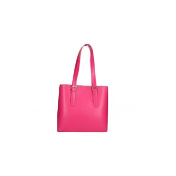 Geanta tote de piele cu etui detasabil