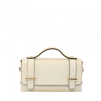 Poșetă mini crossbody femei Luca di Gioia bej din piele 144POSP3578BE