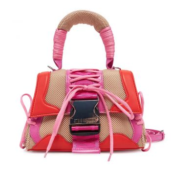 Poșetă tip satchel femei Steve Madden coral 1669POSSBDIEGOSA