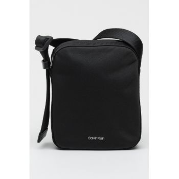 Geanta crossbody cu detaliu logo