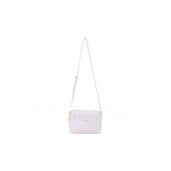 Geanta crossbody cu fermoar si bareta ajustabila