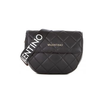 Geanta crossbody de piele ecologica cu bareta cu logo Bigs