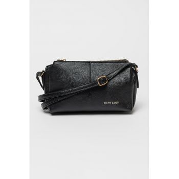 Geanta crossbody din piele ecologica cu aspect granulat