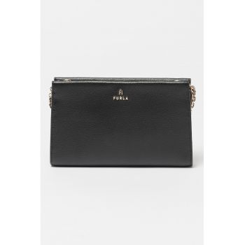 Geanta crossbody mica din piele Camelia
