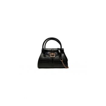 Geanta dama  304973772 - Piele ecologica - Negru