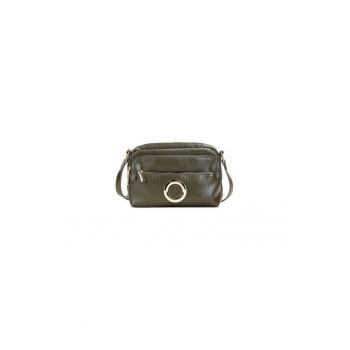 Geanta dama  304974168 - Piele ecologica - Verde