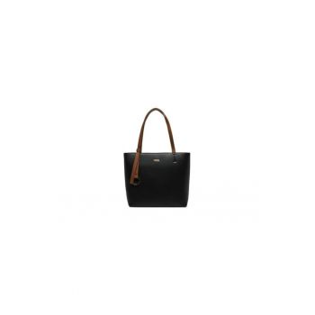 Geanta dama  305219862 - Piele ecologica - Negru