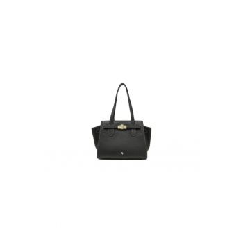 Geanta dama  305235619 - Piele naturala - Negru
