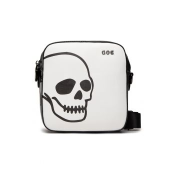 Geanta dama -  5903163972403 - Piele ecologica - Alb - 18x18.5x7
