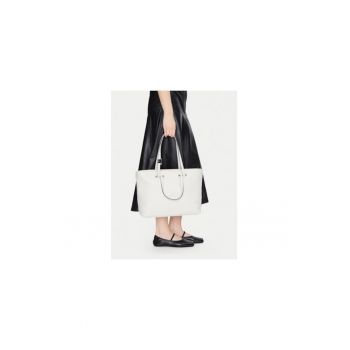 Geanta dama  8050597597881 - Piele naturala - Alb