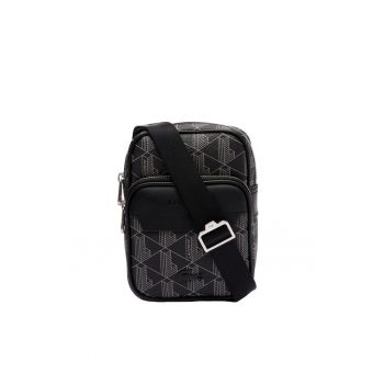 Geanta  Monogram 3NH4409LX-H45 - piele ecologica - negru - 13x18.5x7cm