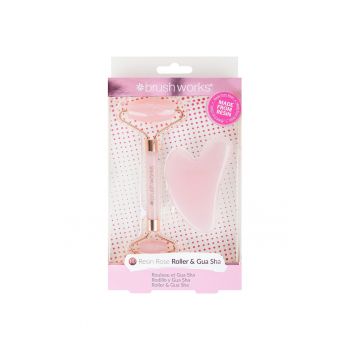 Roller pentru fata & Gua Sha Roz
