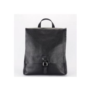Rucsac 2 in 1 negru din piele naturala 5974-28 M11 17711