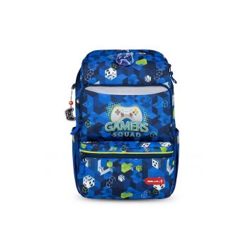 Rucsac dreptunghiular cu buzunare multiple