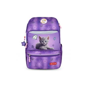 Rucsac dreptunghiular cu buzunare multiple