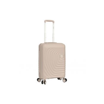 Troler de cabina  SW44403 - polipropilena - cifru TSA - 4 roti duble - 55 cm - auriu