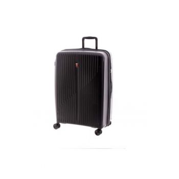 Troler mare extensibil Gladiator Calypso - polipropilena - cifru TSA - 73 cm - negru