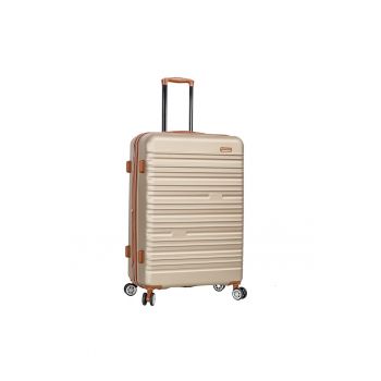 Troler mare extensibil  SW33803 - ABS - cifru - 4 roti duble - 77 cm - auriu