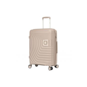 Troler mare extensibil  SW44403 - polipropilena - cifru TSA - 4 roti duble - 77 cm - auriu